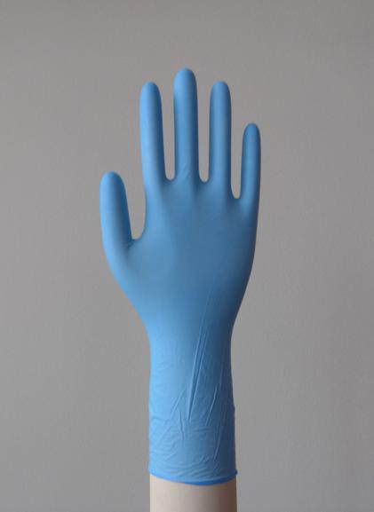 blau einweg-nitril Handschuhe